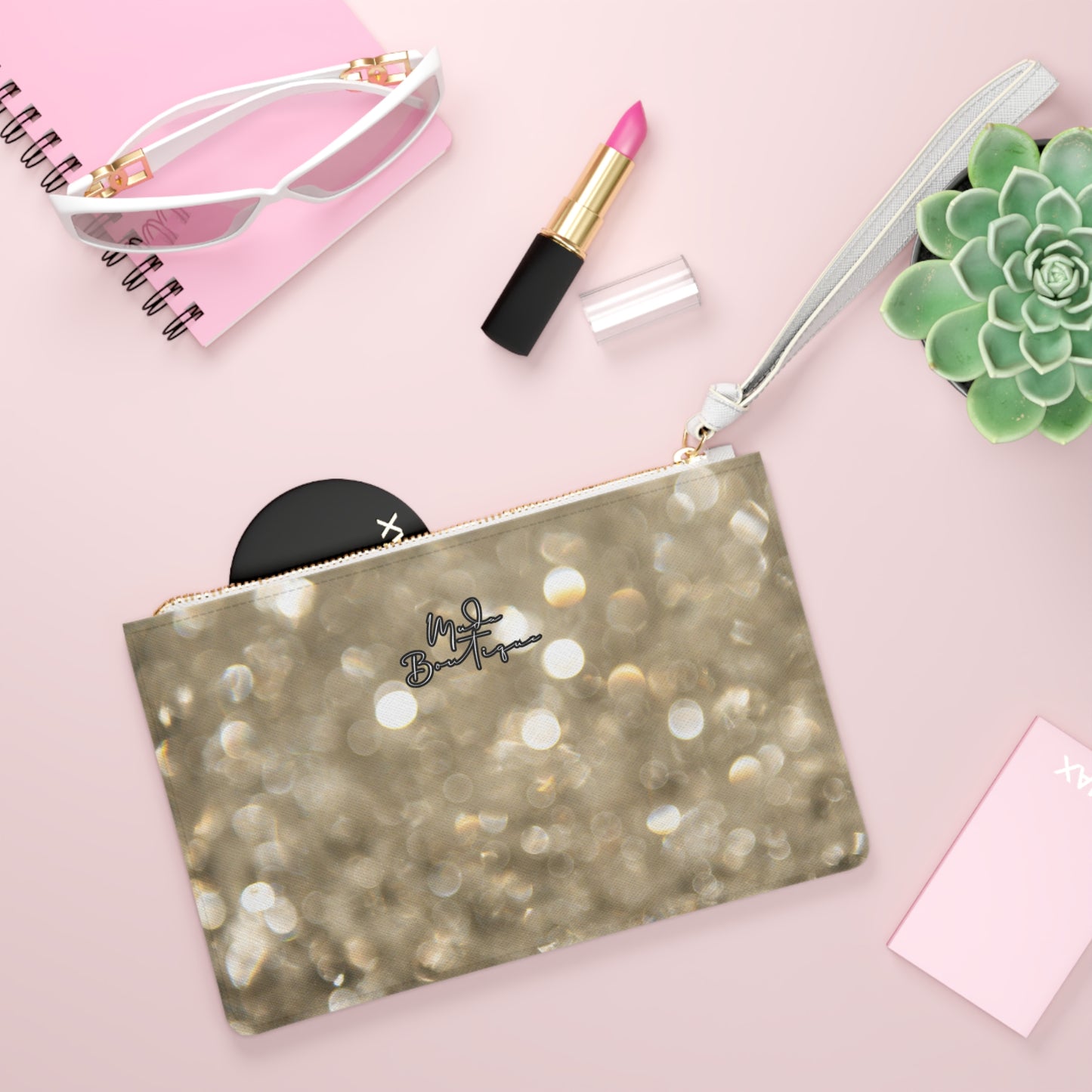 GOLDEN GLIMMER™ — Clutch Bag — TRENDY