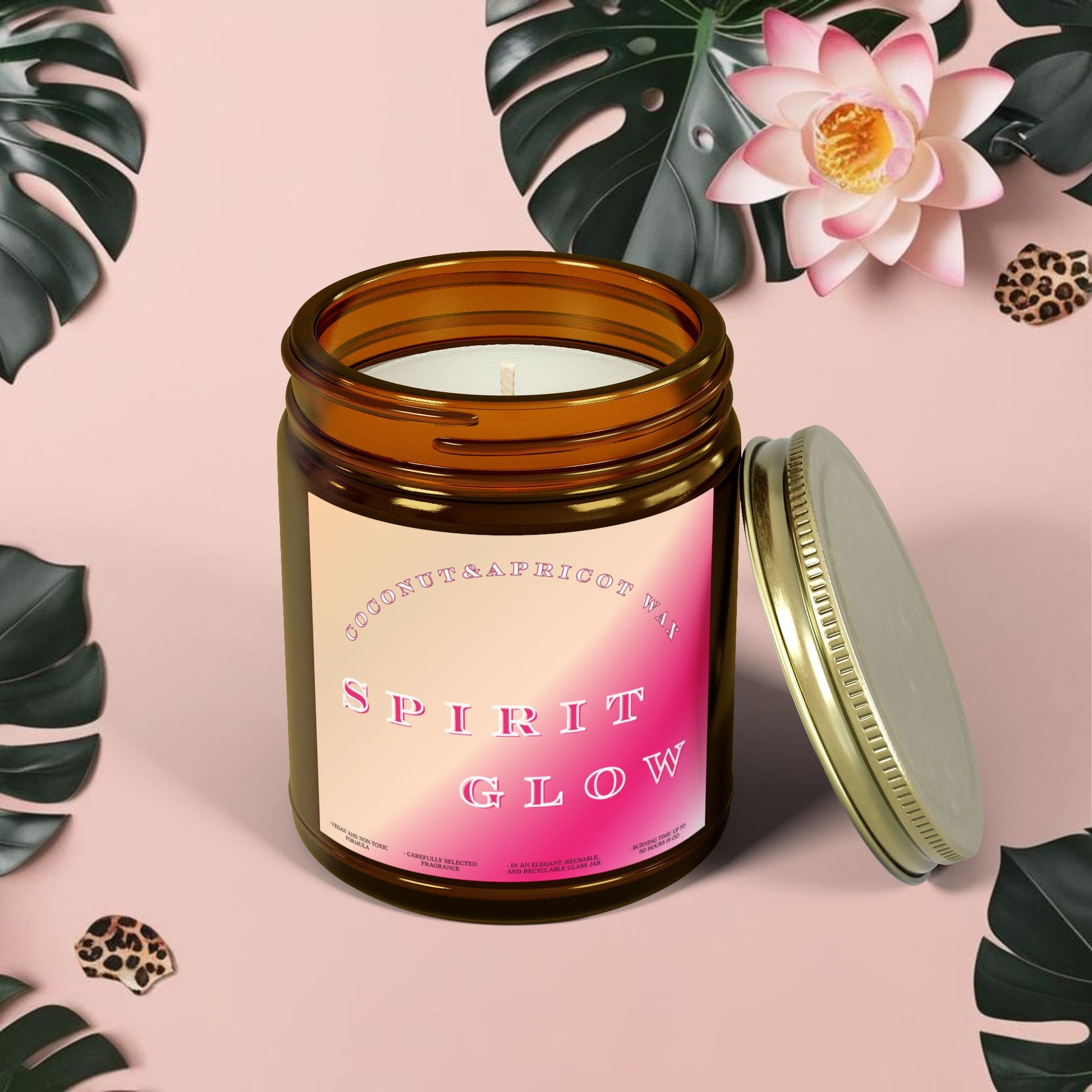 Cocooning Scented Candles | SPIRIT GLOW | Home Décor, Gift Idea, Relaxation, Aromatherapy, For Candle Lovers