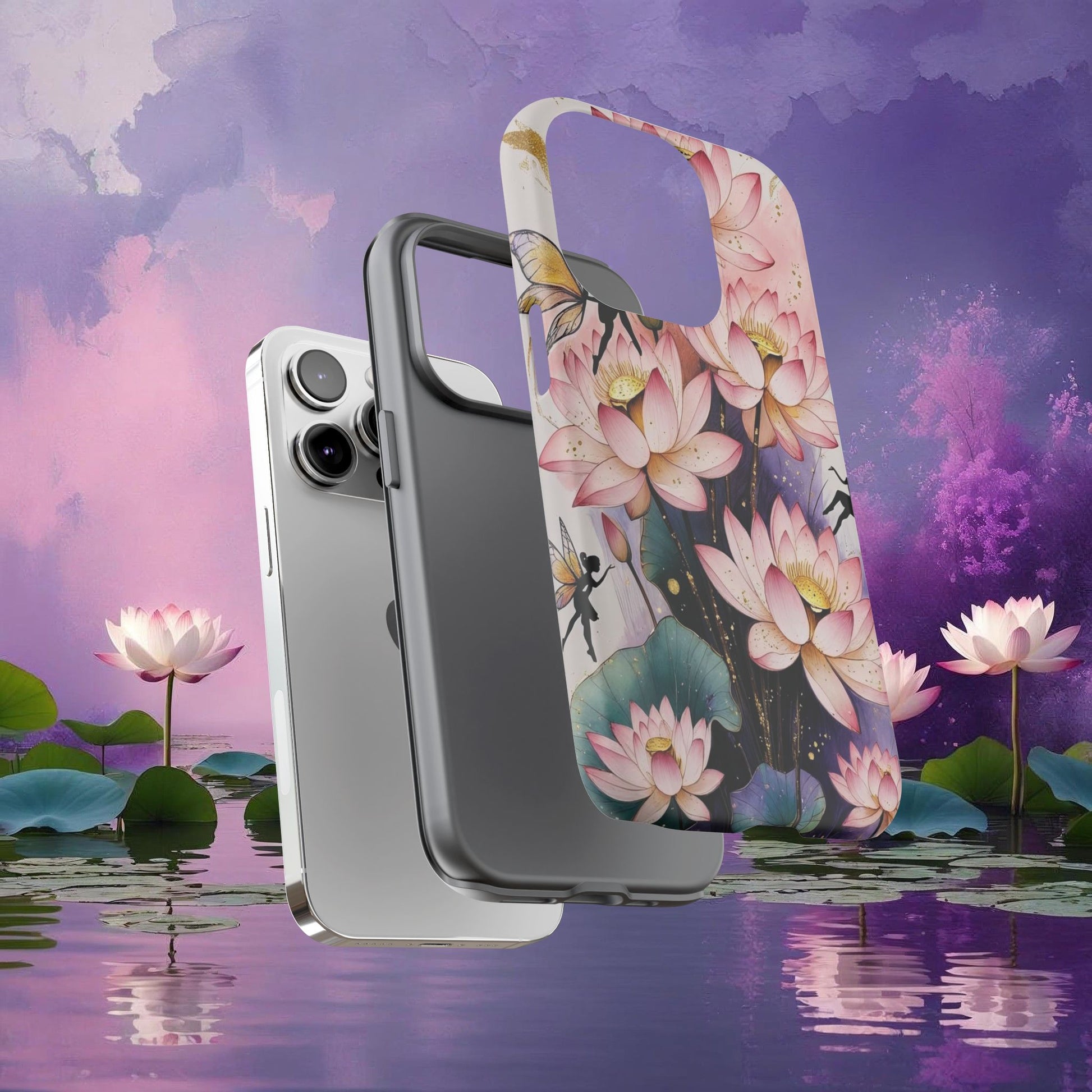 Mystic Bloom Phone Case | Elegant Floral Designer By Muda | Mobile Accessory for Nature Lovers, Perfect Gift for Occasions, Unique Tech