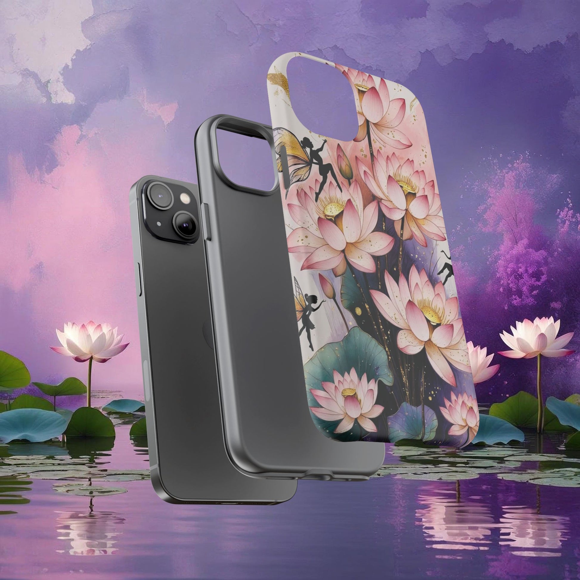 Mystic Bloom Phone Case | Elegant Floral Designer By Muda | Mobile Accessory for Nature Lovers, Perfect Gift for Occasions, Unique Tech