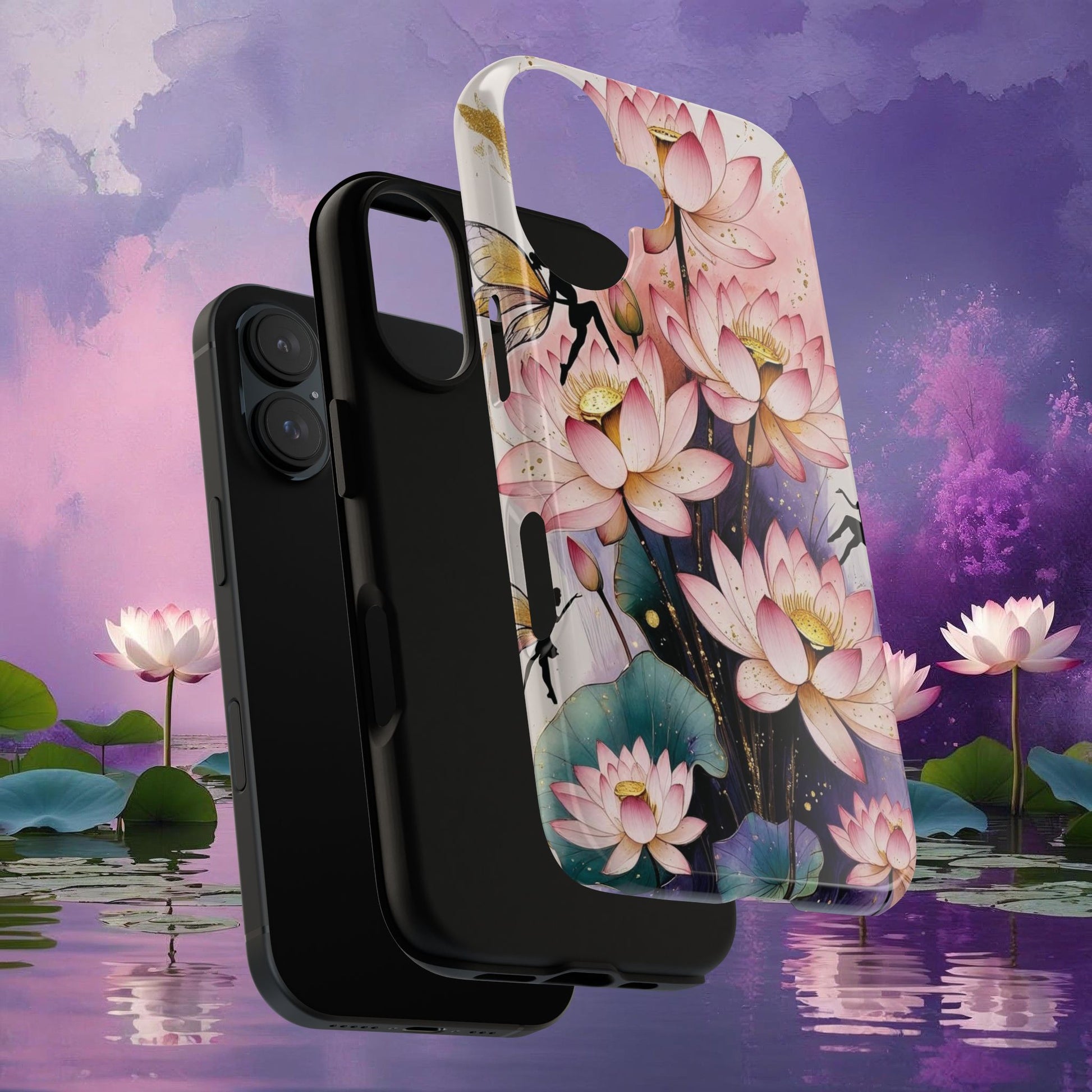 Mystic Bloom Phone Case | Elegant Floral Designer By Muda | Mobile Accessory for Nature Lovers, Perfect Gift for Occasions, Unique Tech