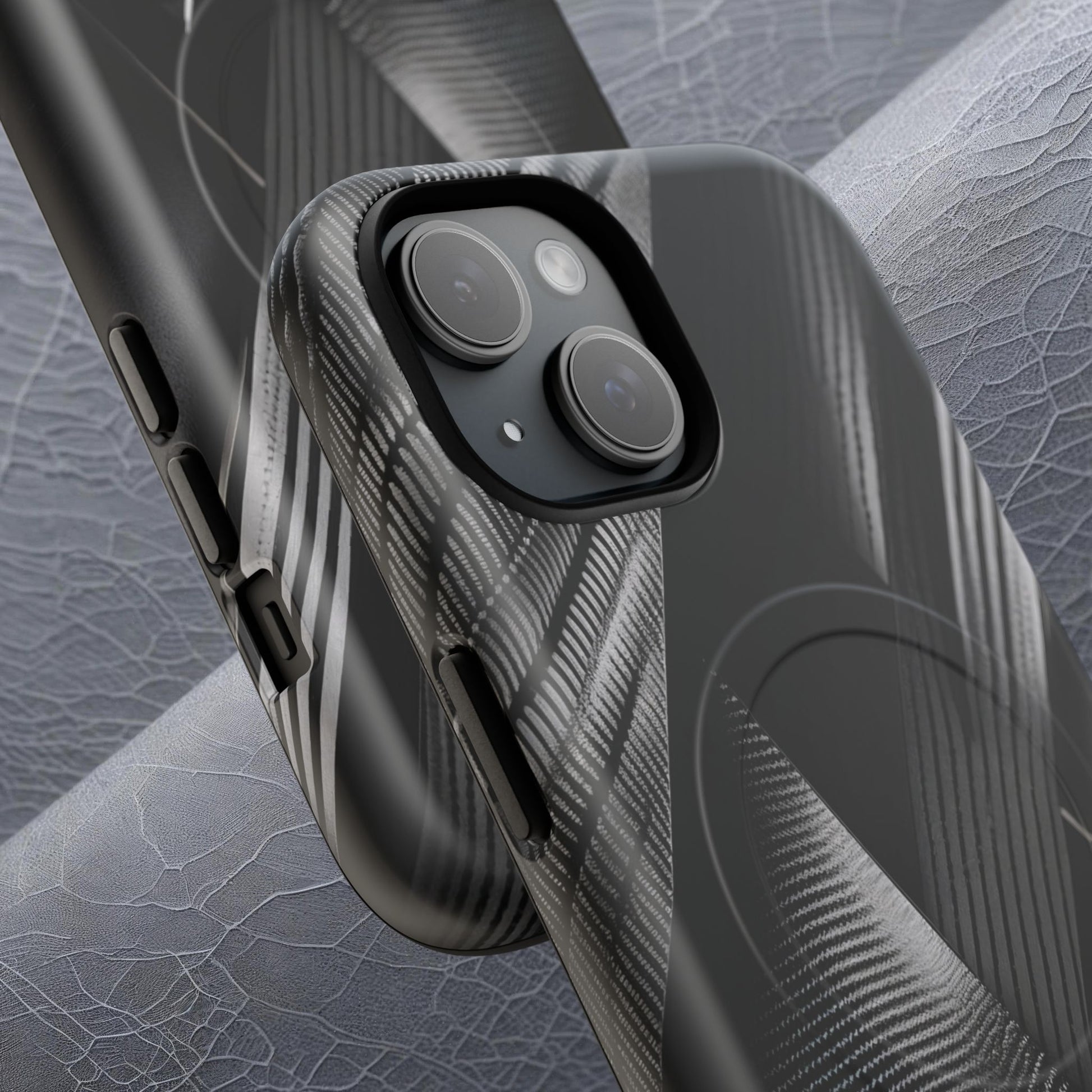 STEALTH BLACK Tough Magnetic Phone Case | Magnetic Armor Phone Case - Ultimate Black Protection