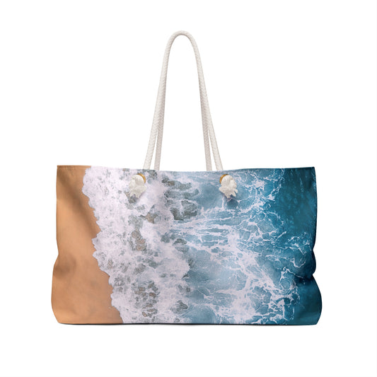 — OCEAN WAVES™ — TRENDLY BEACH BAG —