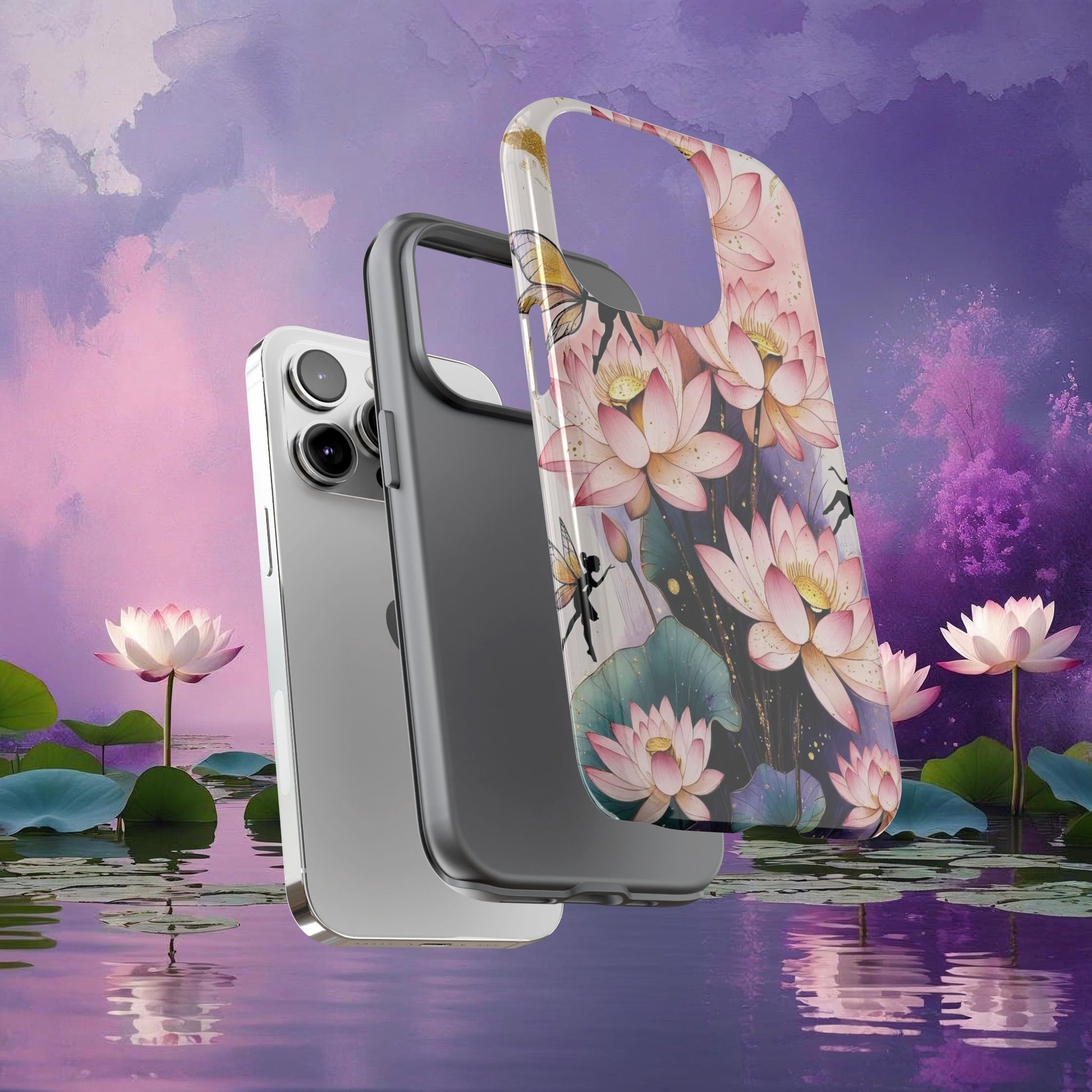 Mystic Bloom Phone Case | Elegant Floral Designer By Muda | Mobile Accessory for Nature Lovers, Perfect Gift for Occasions, Unique Tech