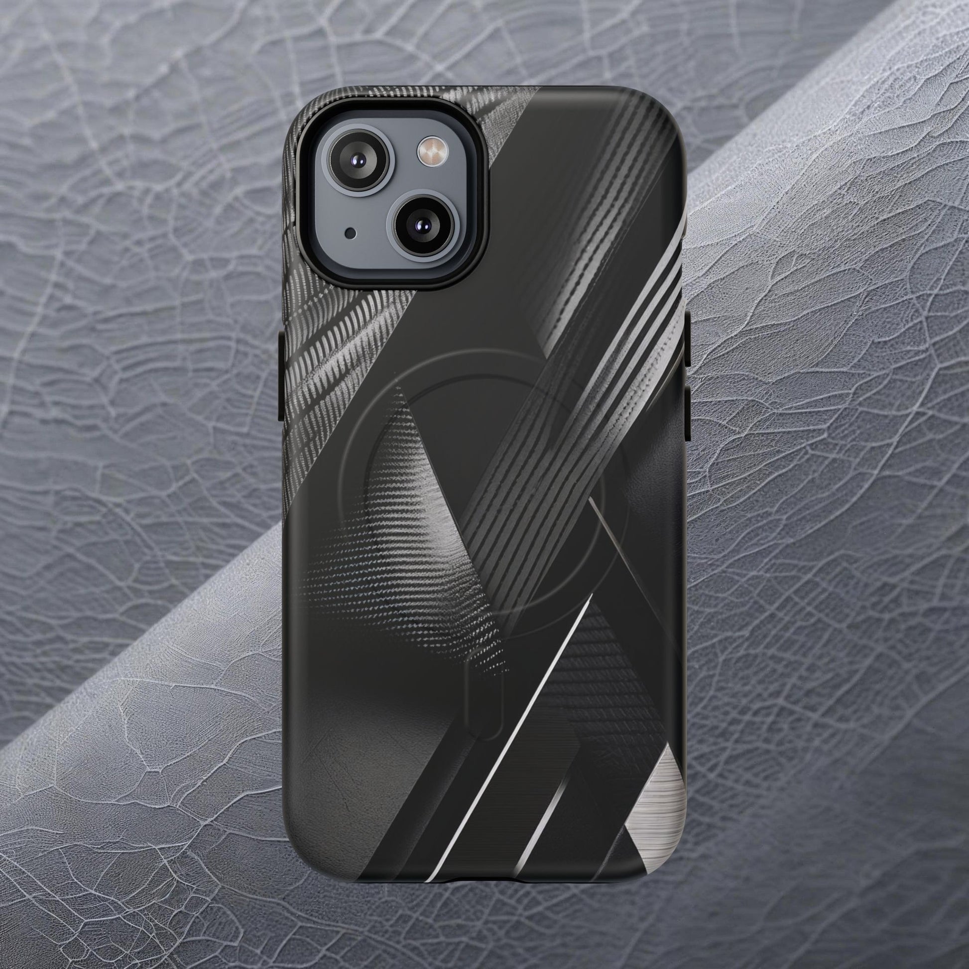 STEALTH BLACK Tough Magnetic Phone Case | Magnetic Armor Phone Case - Ultimate Black Protection