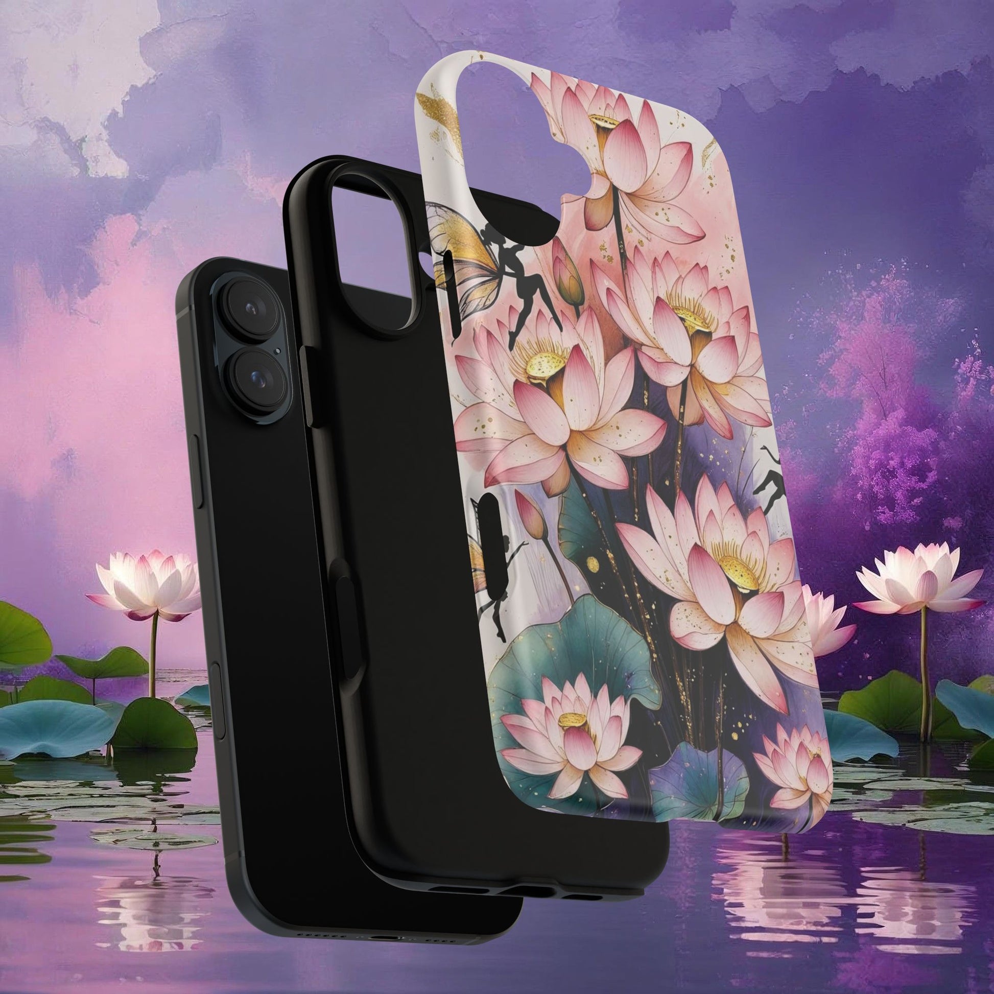 Mystic Bloom Phone Case | Elegant Floral Designer By Muda | Mobile Accessory for Nature Lovers, Perfect Gift for Occasions, Unique Tech