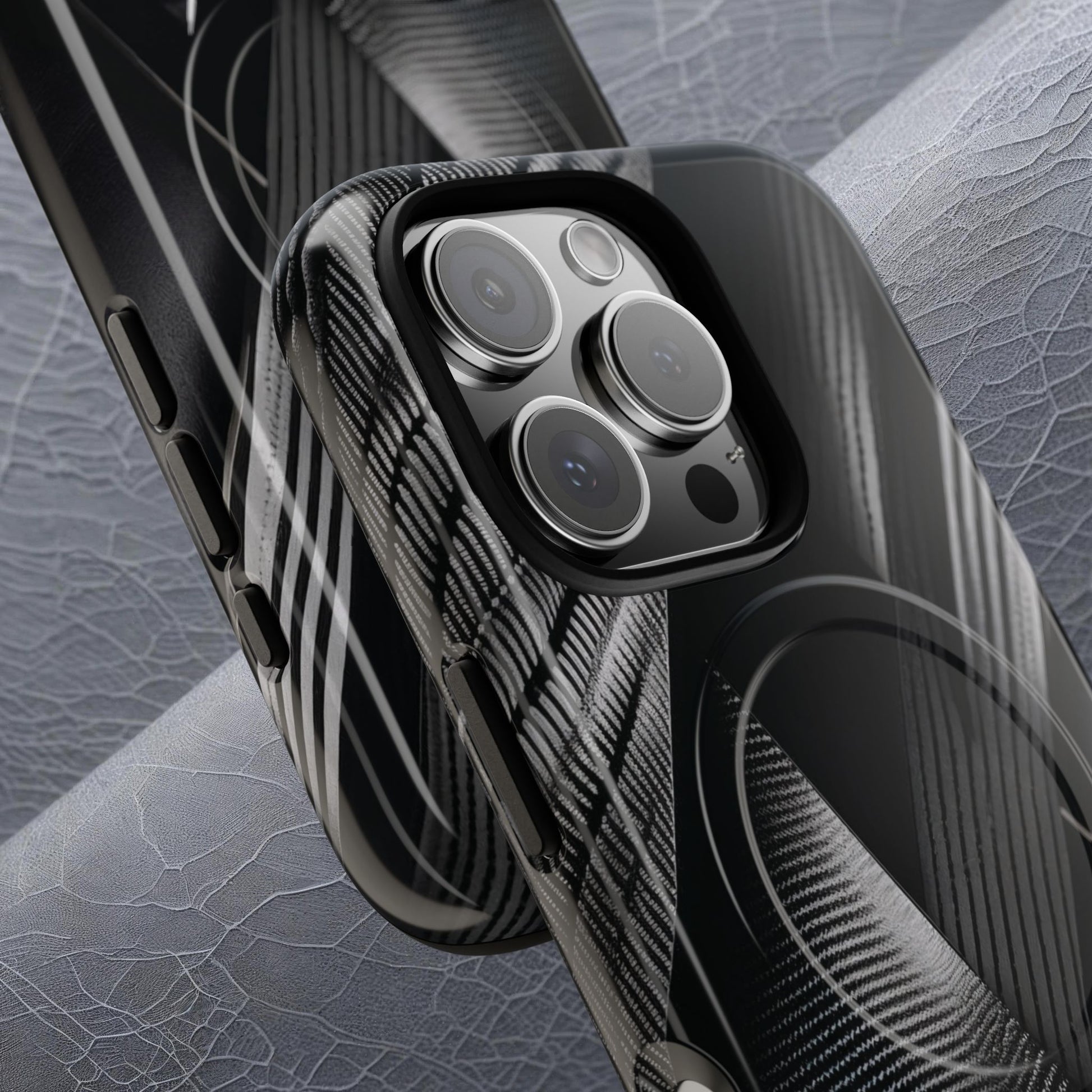 STEALTH BLACK Tough Magnetic Phone Case | Magnetic Armor Phone Case - Ultimate Black Protection
