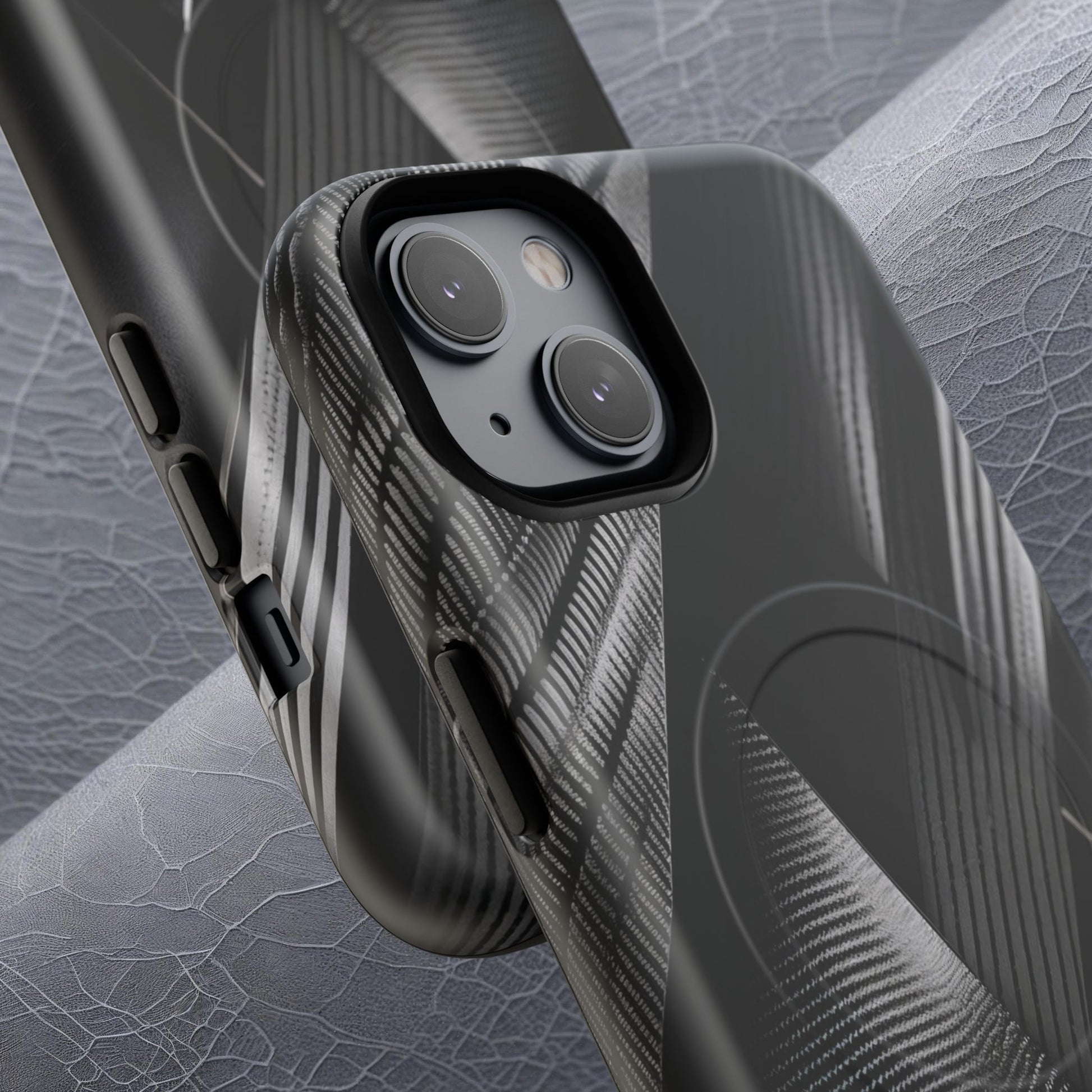 STEALTH BLACK Tough Magnetic Phone Case | Magnetic Armor Phone Case - Ultimate Black Protection