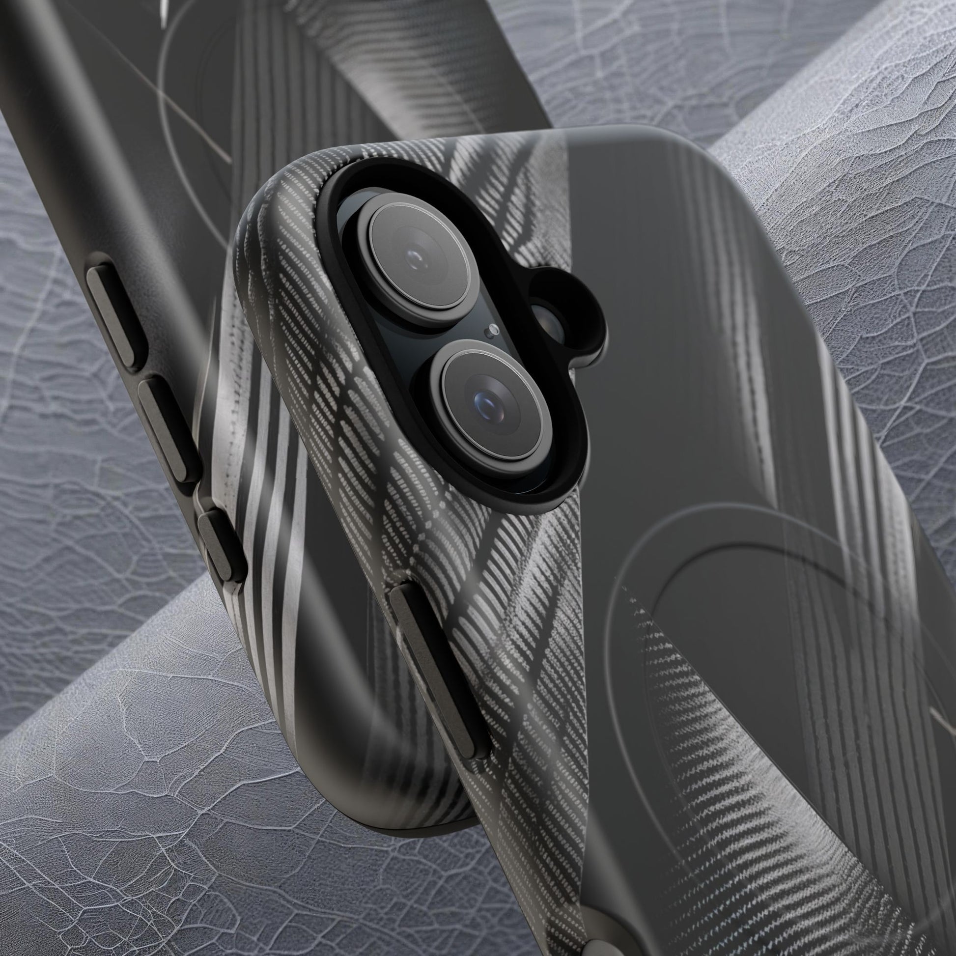 STEALTH BLACK Tough Magnetic Phone Case | Magnetic Armor Phone Case - Ultimate Black Protection