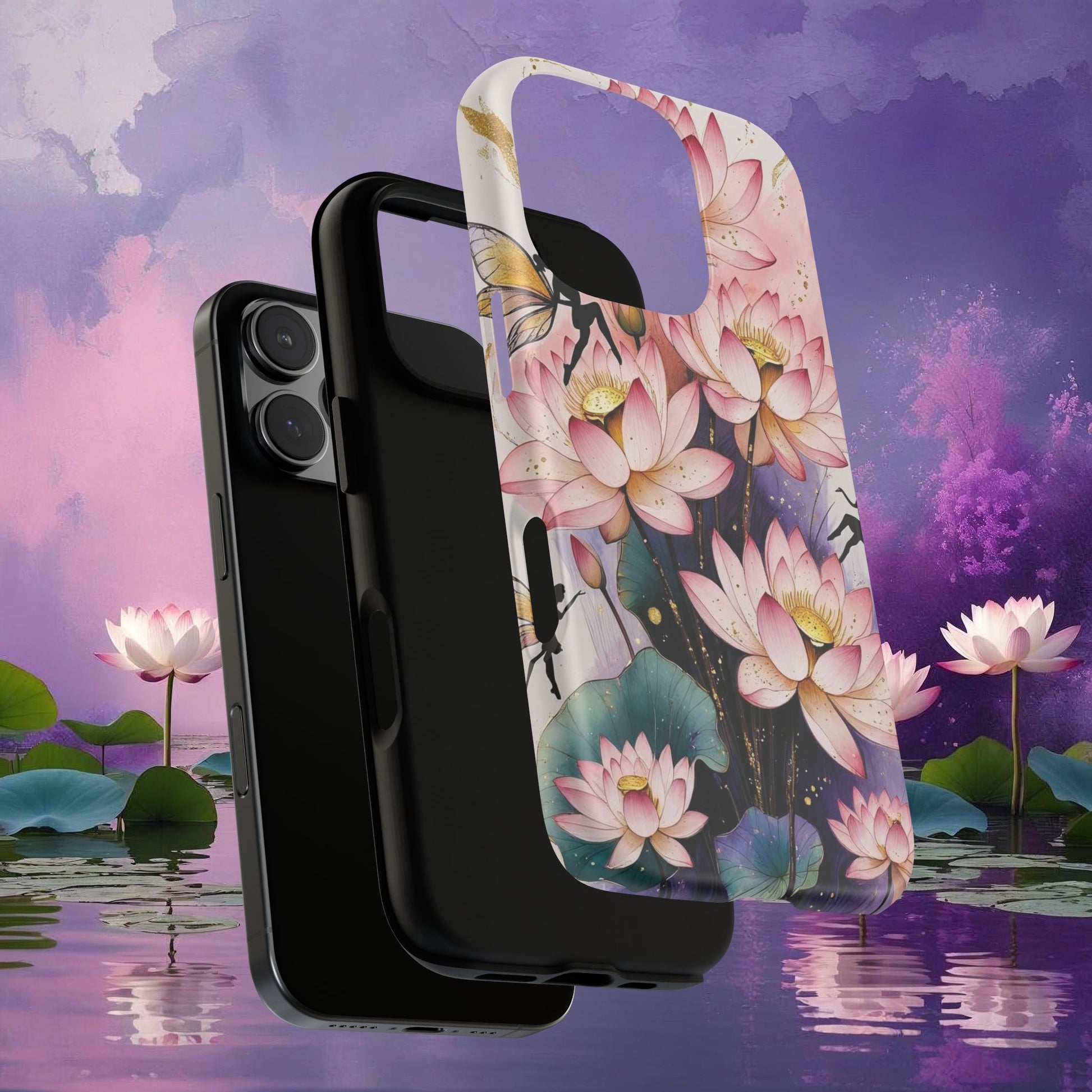 Mystic Bloom Phone Case | Elegant Floral Designer By Muda | Mobile Accessory for Nature Lovers, Perfect Gift for Occasions, Unique Tech