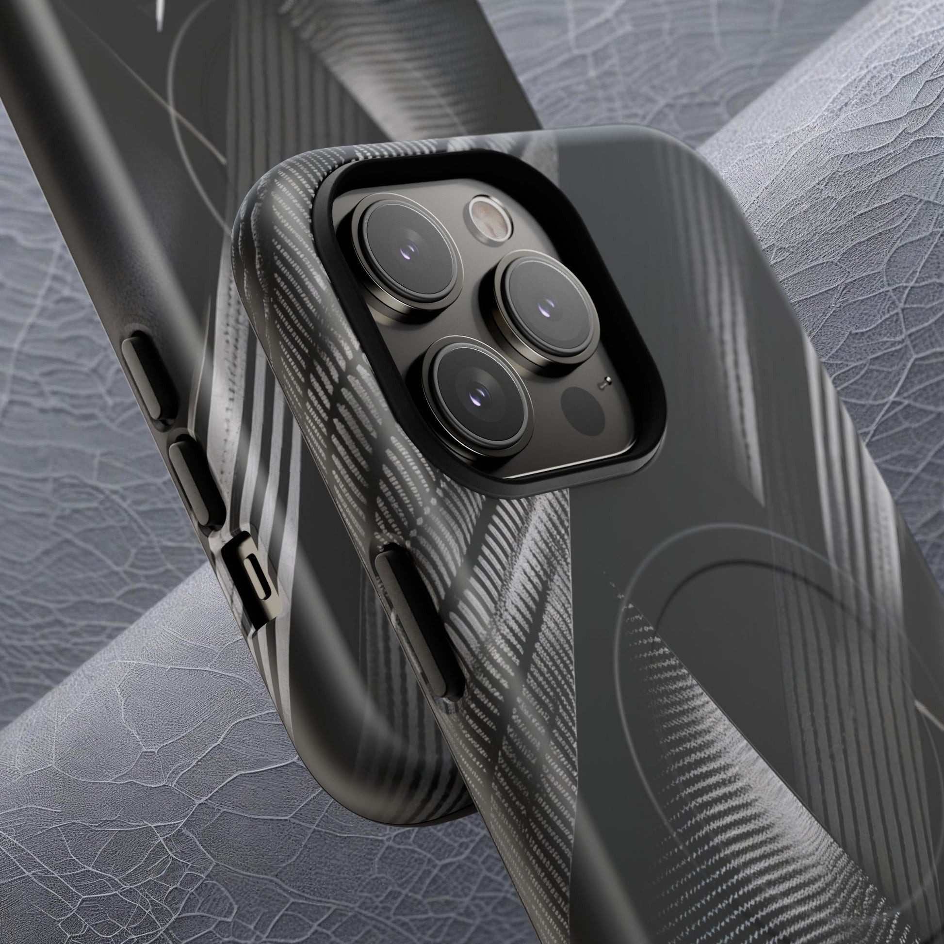 STEALTH BLACK Tough Magnetic Phone Case | Magnetic Armor Phone Case - Ultimate Black Protection