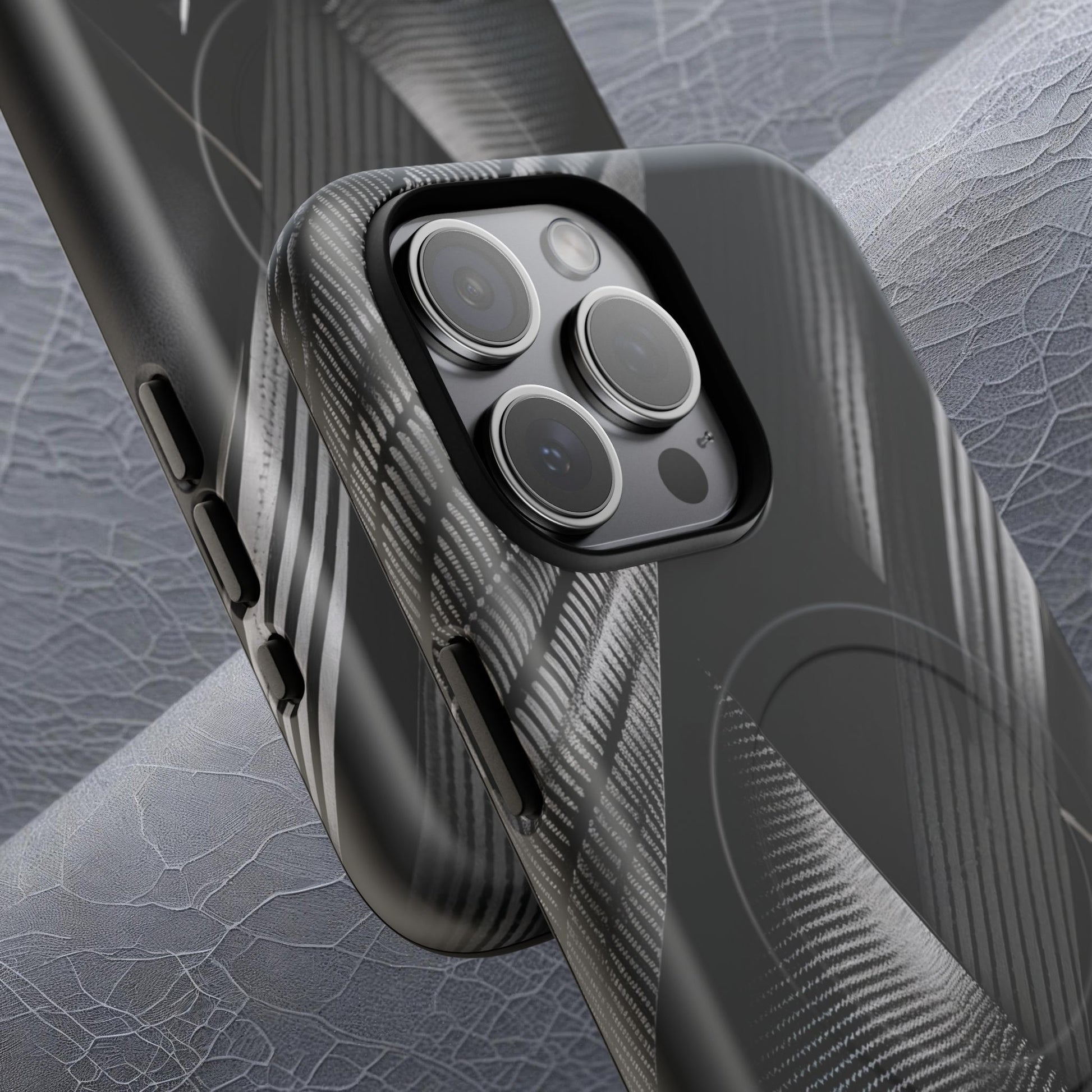 STEALTH BLACK Tough Magnetic Phone Case | Magnetic Armor Phone Case - Ultimate Black Protection